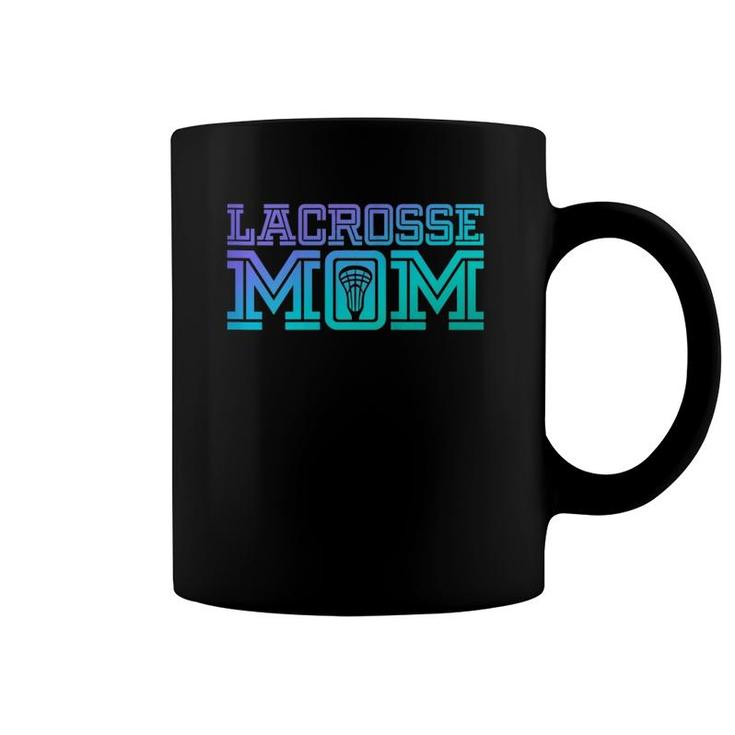 Lacrosse Mom Proud Lax Player Mother Coffee Mug