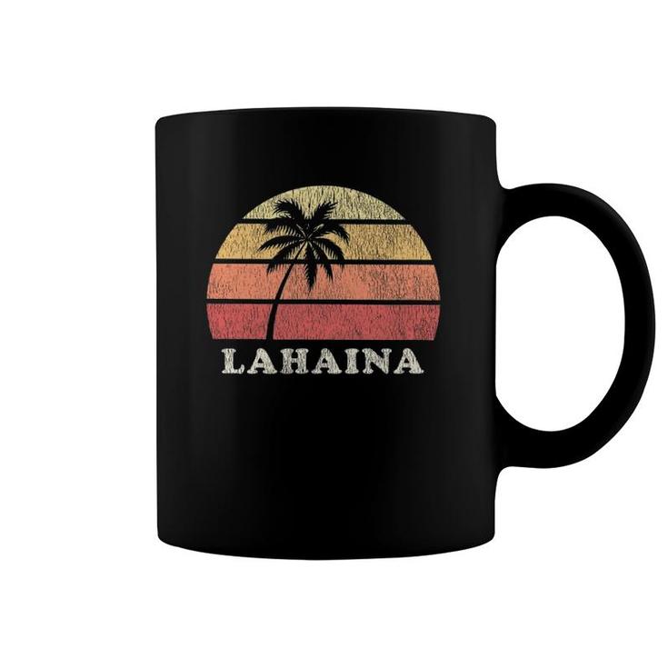Lahaina Hawaii Vintage 70S Retro Throwback Design Coffee Mug
