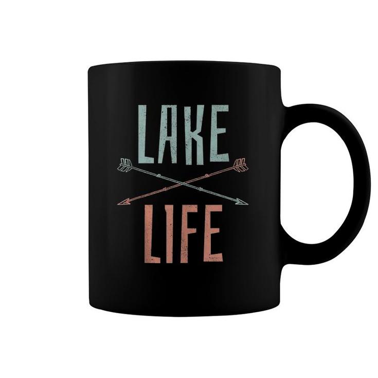 Lake Life Vintage Arrows Summer Gift Coffee Mug