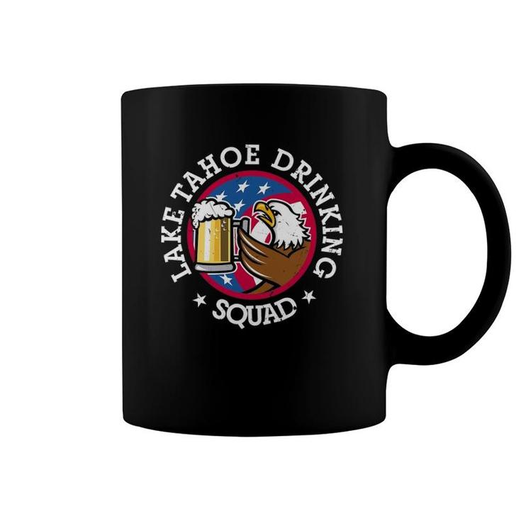 Lake Tahoe Drinking Squad July 4Th Party Costume Beer Lovers Coffee Mug