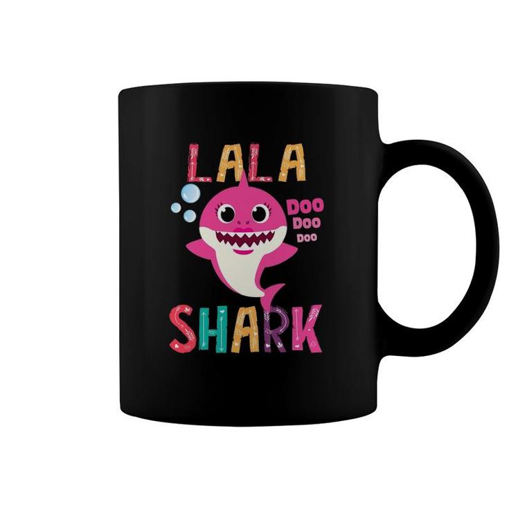 Lala Shark , Funny Mother's Day Gift For Women Mom Coffee Mug