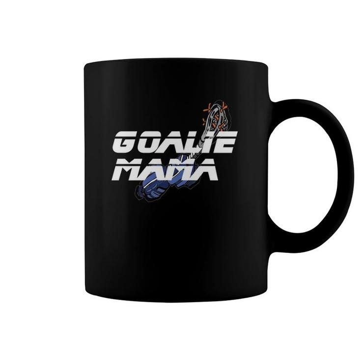 Lax Mom Gift Goalie Mama Lacrosse Player Coffee Mug
