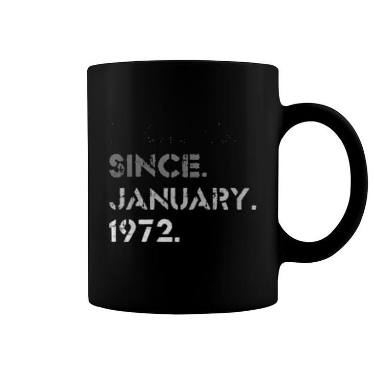 Legend Vintage January 1972 50 Years Old 50Th Birthday  Coffee Mug