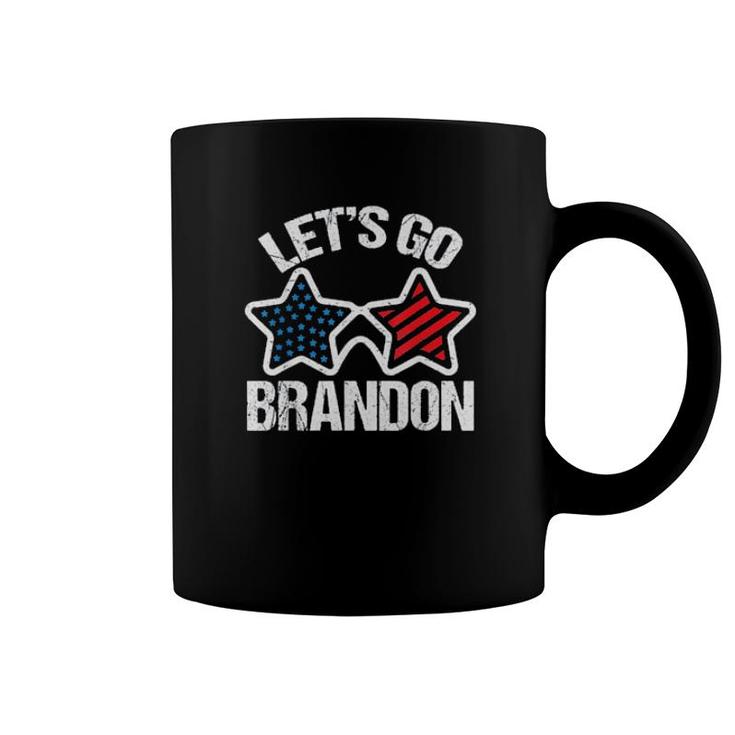 Lets Go Brandon Let’S Go Brandon Chant American Flag Coffee Mug