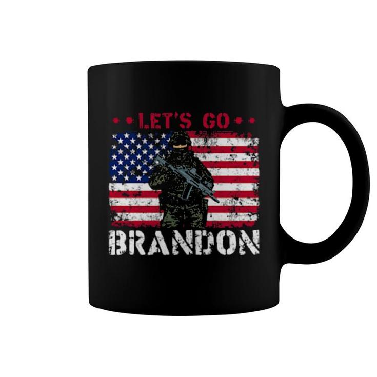 Let's Go Brandon - Soldier Coffee Mug