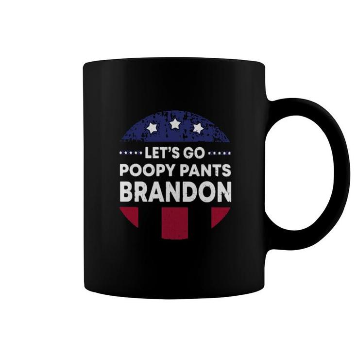 Let's Go Poopypants Brandon Let's Go Brandon  Coffee Mug