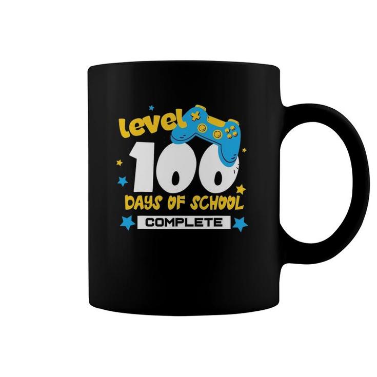 Level 100 Days Of School Complete Gamer Video Games Coffee Mug