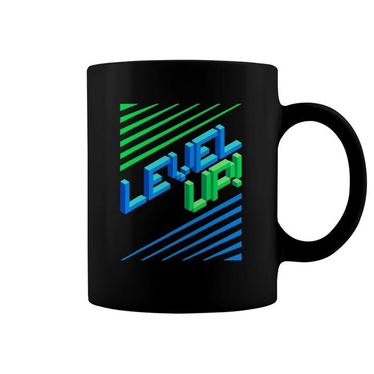 Level Your Game Up I Controller Ps5 Gaming Coffee Mug