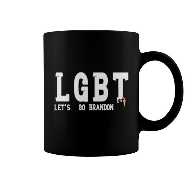 Lgbt Lets Go Brandon  Coffee Mug