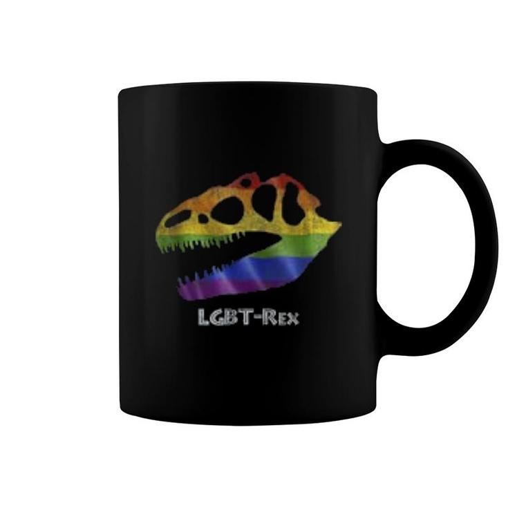 Lgbt Rex Dino Gay Pride Coffee Mug