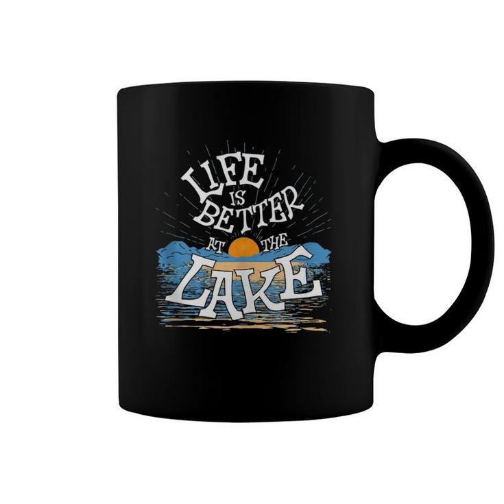 Life Is Better At The Lake Loveritem Men Women Kids Coffee Mug