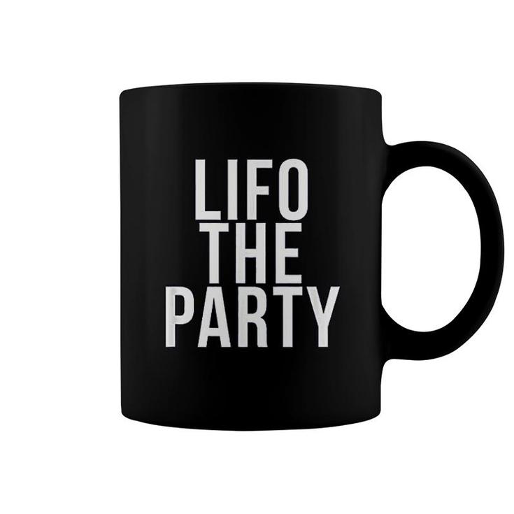 Lifo The Party Funny Accounting Cpa Gift Coffee Mug
