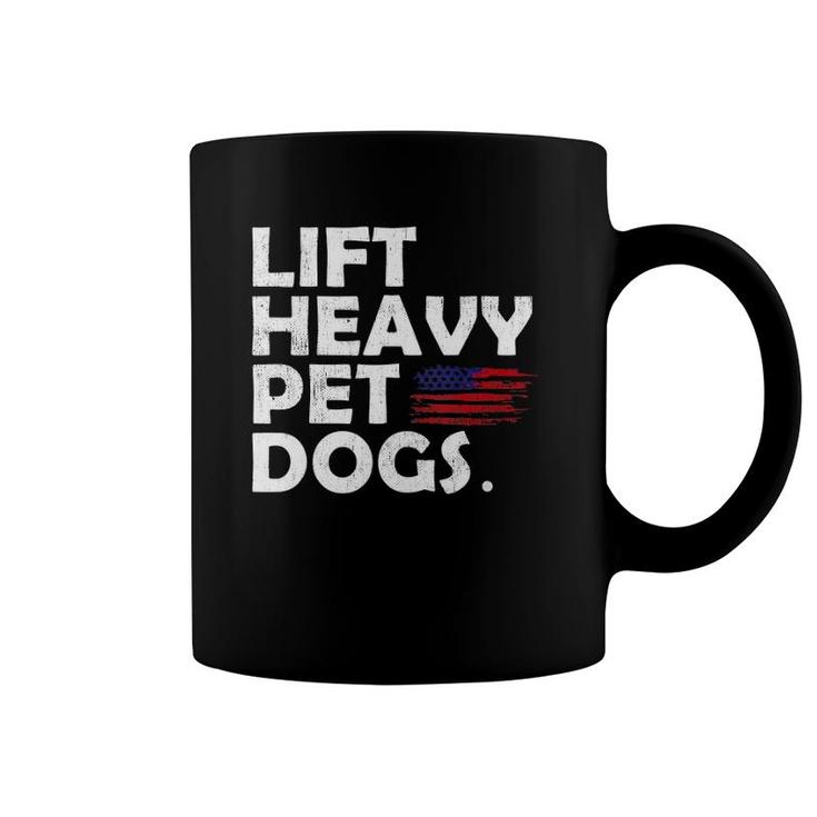 Lift Heavy Pet Dogs Gym For Weightlifters  Coffee Mug