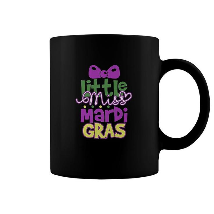 Little Miss Mardi Gras Mardi Gras Costume Girl Kids Premium  Coffee Mug