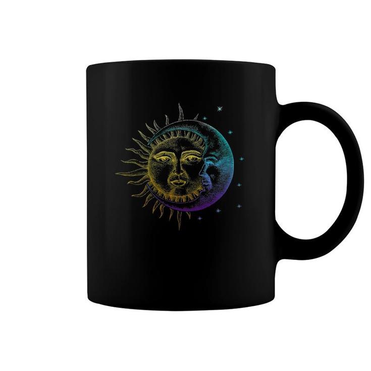 Live By The Sun Love By The Moon Spirituality Gift Bohemian Coffee Mug