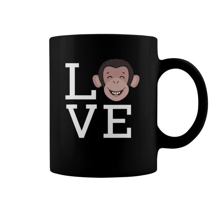 Love Monkey - Jungle Animal Outfit Monkey Lovers Gift Coffee Mug