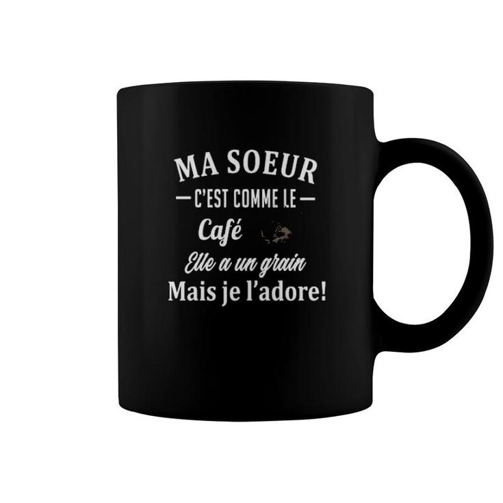Sweatshirt « Mon Papy C’est Comme Le Café » – Humour, Cadeau Grand-père, Fête Des Pères | Tissu 241 G, Coupe Classique