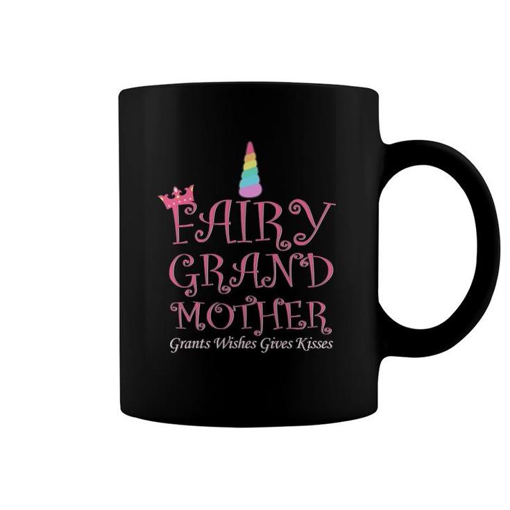 Magical Fairy Grandmother Grants Wishes Gives Kisses Coffee Mug