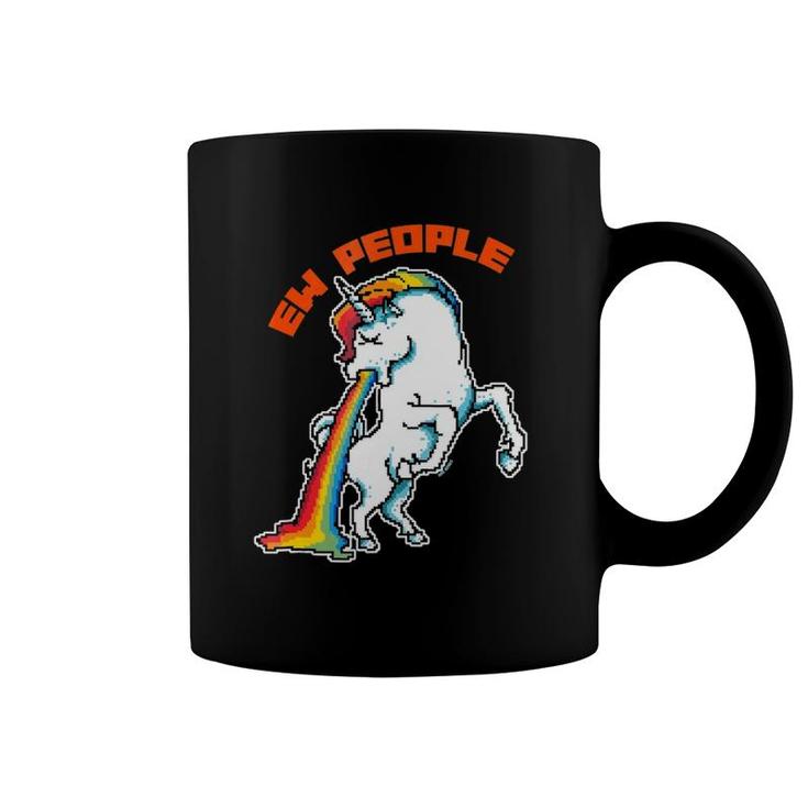 Magical Unicorn Themed Ew People Coffee Mug