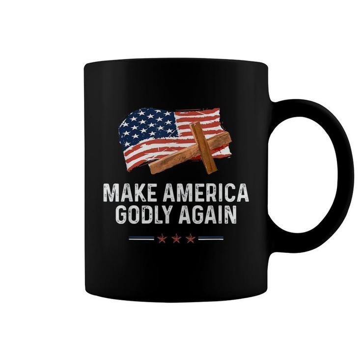 Make America Godly Again Flag Coffee Mug