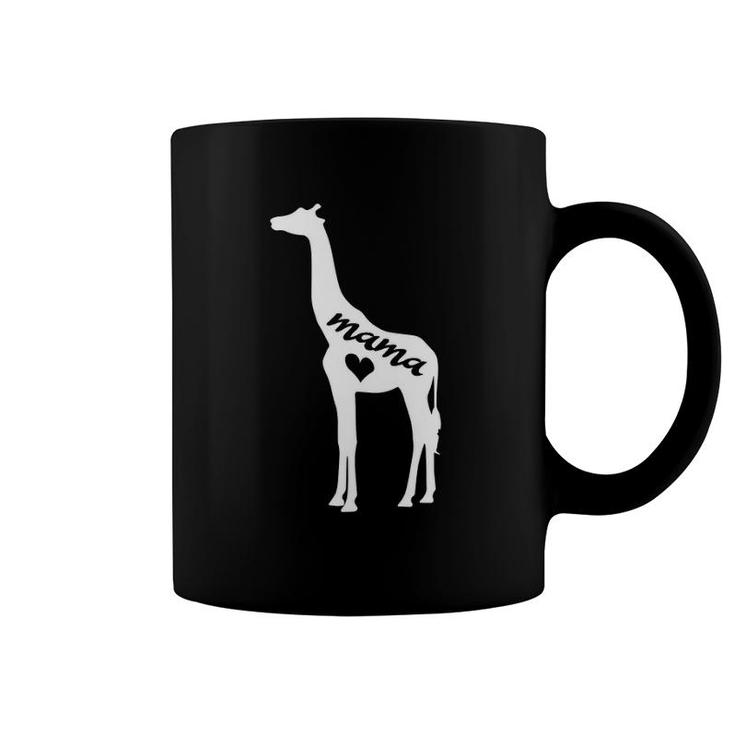 Mama Giraffe  Mother's Day Love Gift For Mom Coffee Mug