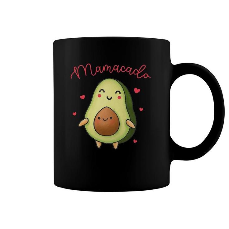 Mamacado Funny Pregnant Avocado Lover Coffee Mug