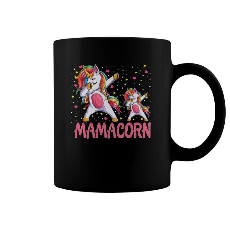 Mamacorn Unicorn Mom Baby Funny Mother's Day For Women Coffee Mug