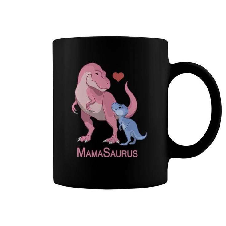 Mamasaurus Mother & Baby Boyrex Dinosaurs Coffee Mug