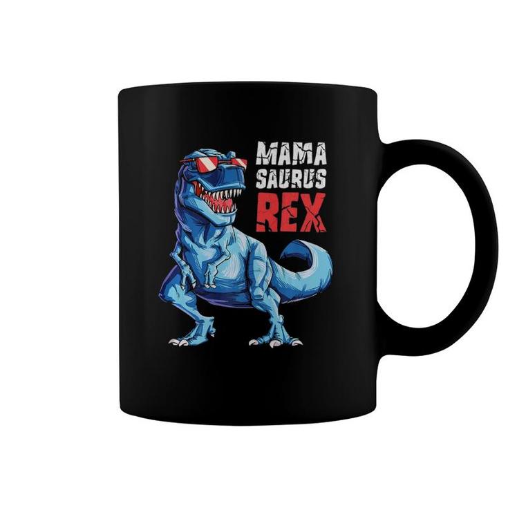 Mamasaurusrex Dinosaur Funny Mama Saurus Mother's Family Coffee Mug