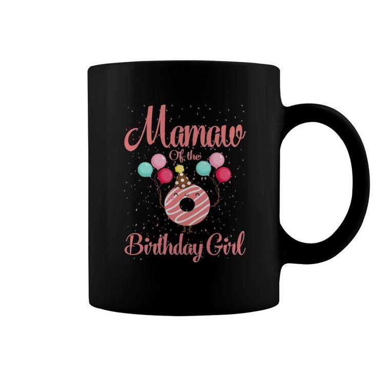 Mamaw Of The Birthday Girl Donut Coffee Mug