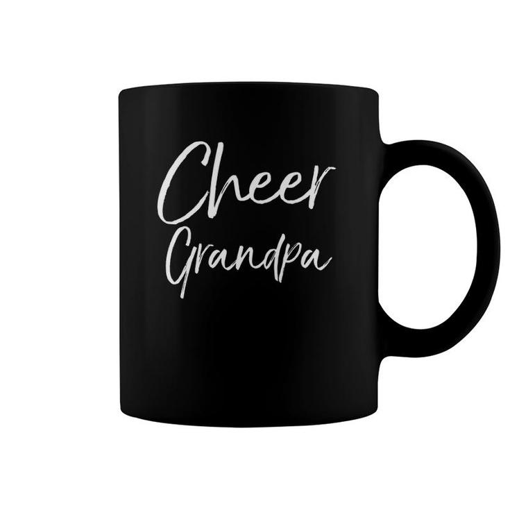 Matching Family Cheerleader Grandfather Gift Cheer Grandpa  Coffee Mug