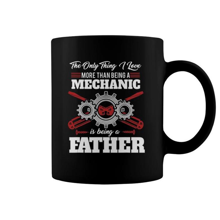 Mechanic Father Machines Car Vehicles Tools Mechanical Gift Coffee Mug