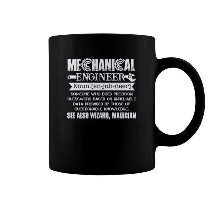 Mechanical Engineer Definition Coffee Mug