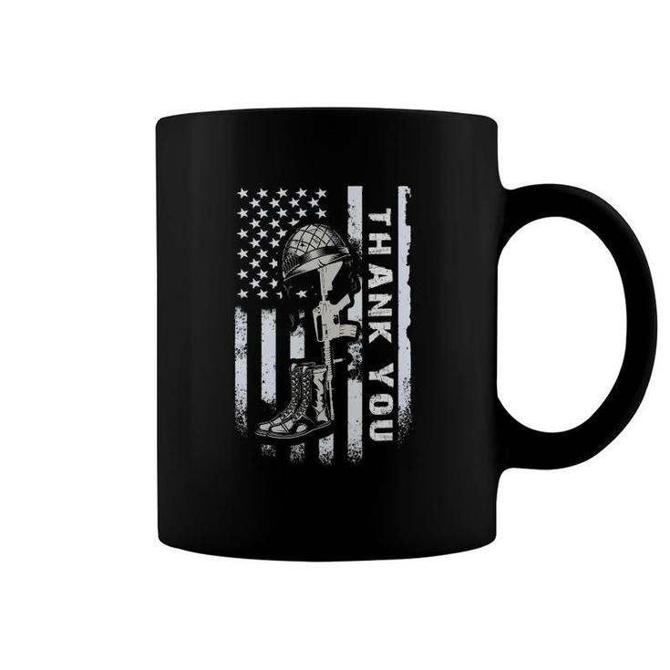 Memorial Day American Flag  Army Patriotic Veterans Coffee Mug
