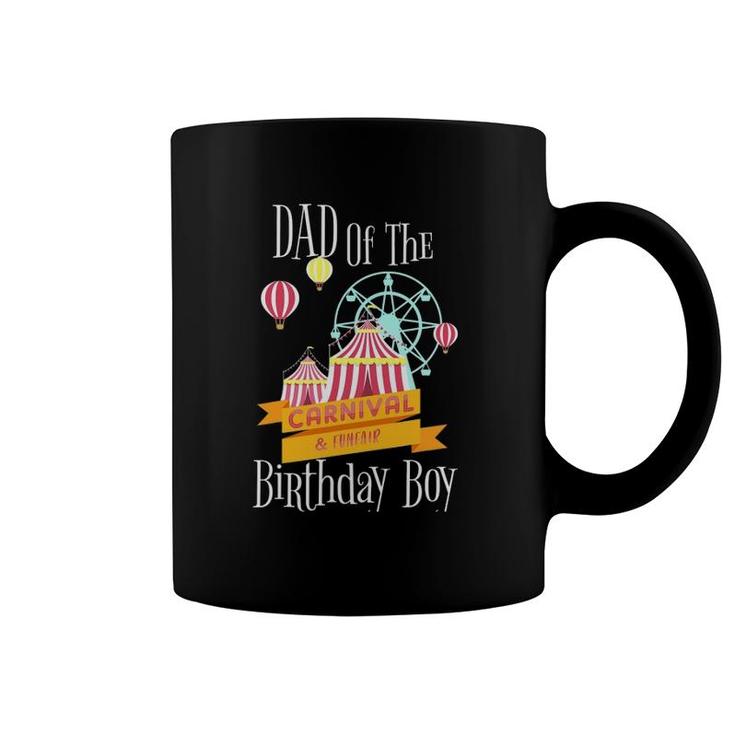Men Carnival Dad Of The Birthday Boy Party  Fair Outfit Coffee Mug