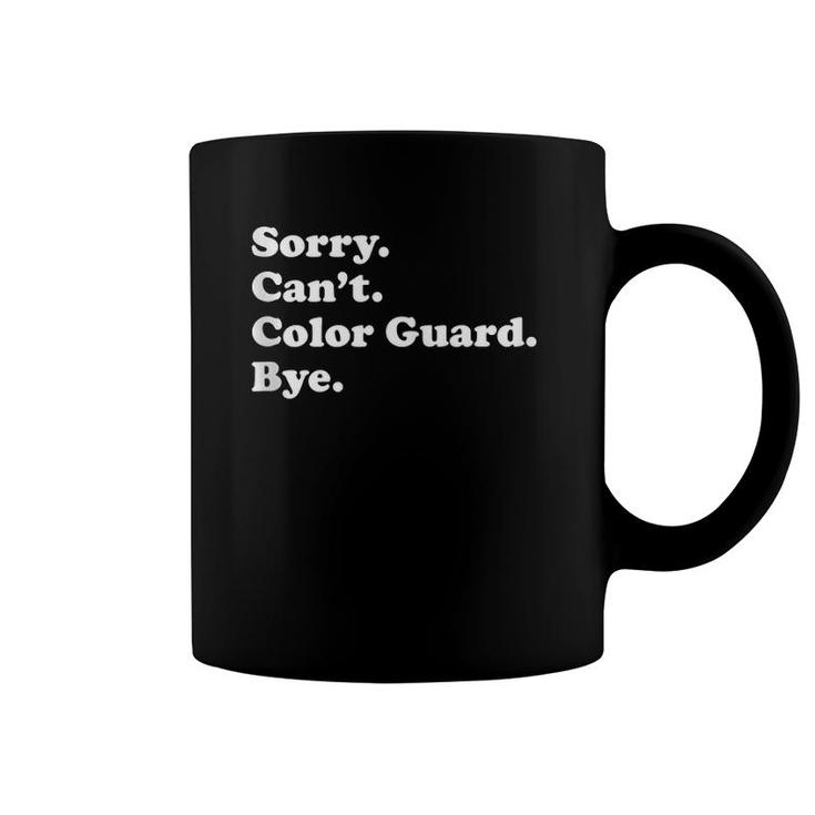 Men Women Boys Or Girls Funny Color Guard  Coffee Mug