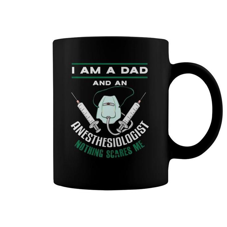 Mens Anesthesiologist Dad  Funny Anesthesiology Father Gift  Coffee Mug
