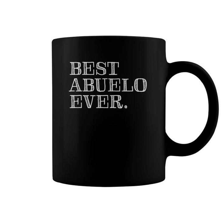 Mens Best Abuelo Ever  Funny Spanish Gift For Grandfather Coffee Mug