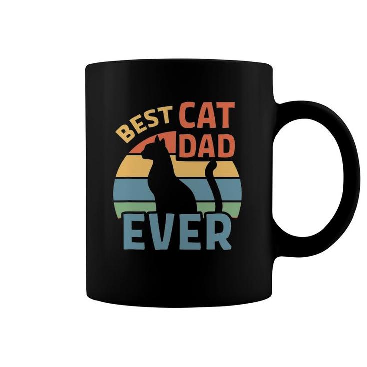 Mens Best Cat Dad Ever Coffee Mug