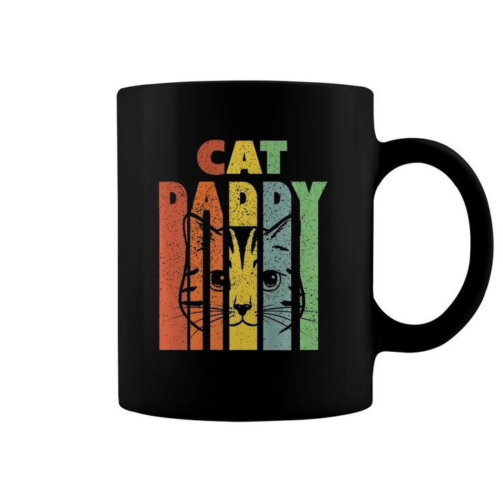 Mens Best Cat Daddy Kitten Daddy The Catfather Cat Daddy  Coffee Mug