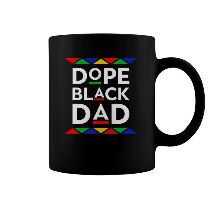Mens Best Dope Black Dad Gift For Men Father Daddy Man African Coffee Mug