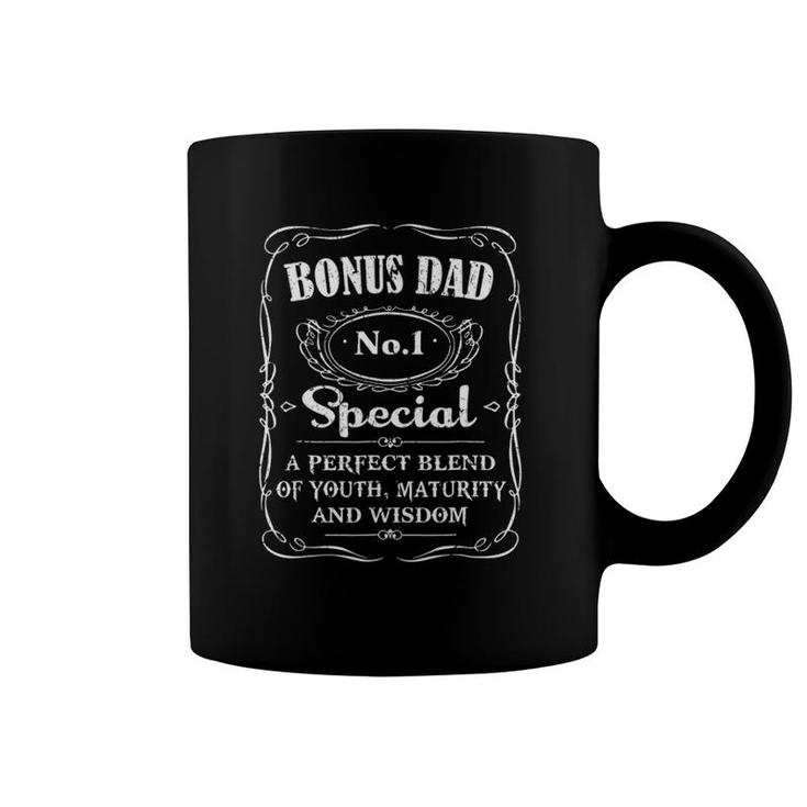 Mens Bonus Dad No1 Special A Perfect Blend Of Youth Gift Coffee Mug