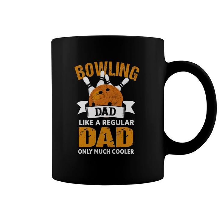 Mens Bowling Dad Funny Bowler Bowling Dad Coffee Mug