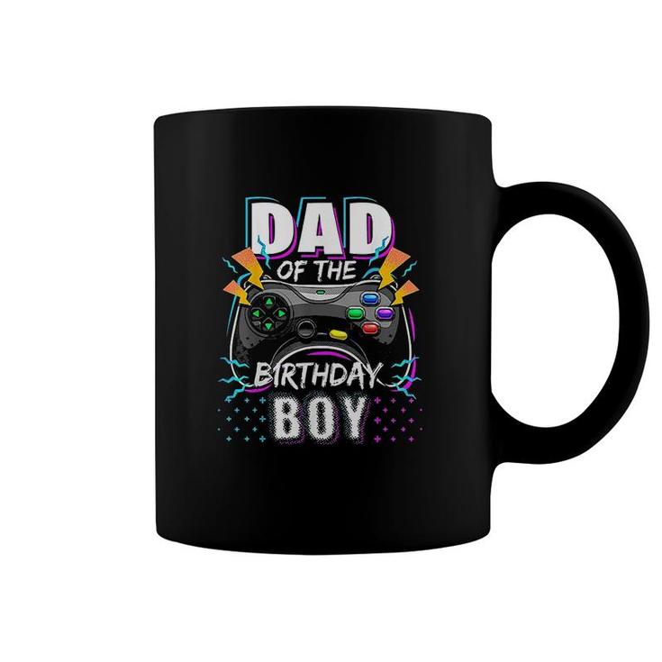 Mens Dad Of The Birthday Boy Matching Video Gamer Birthday Party Great Coffee Mug