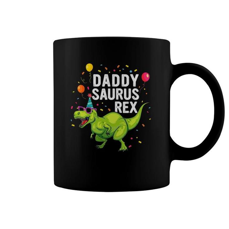 Mens Daddysaurusrex Dinosaur Daddy Family Matching Coffee Mug