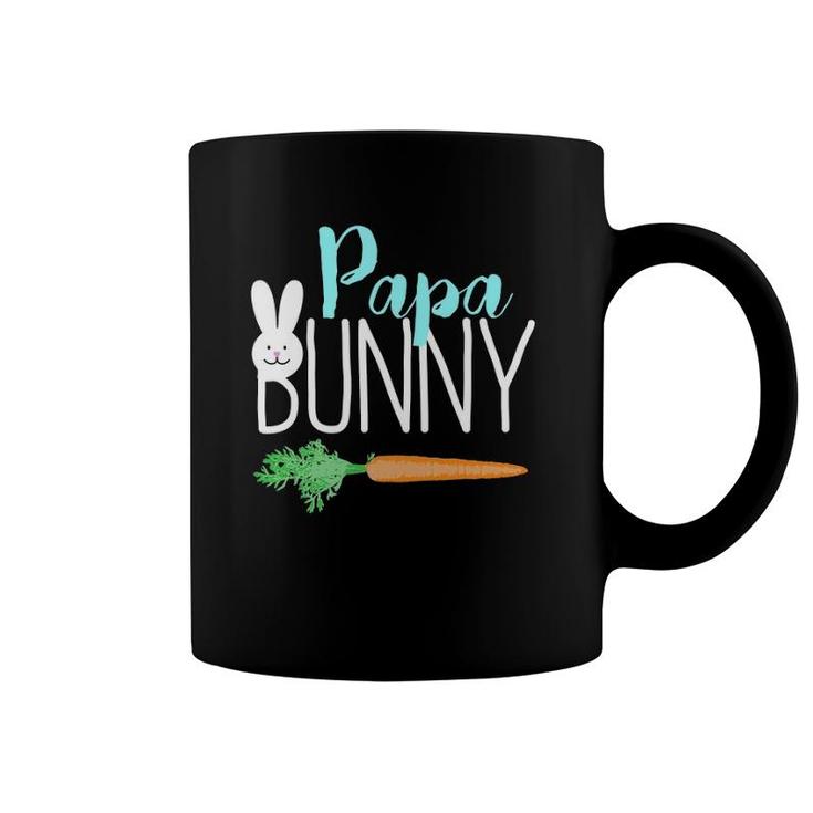 Mens Easter Papa Bunny Family Couples Coffee Mug