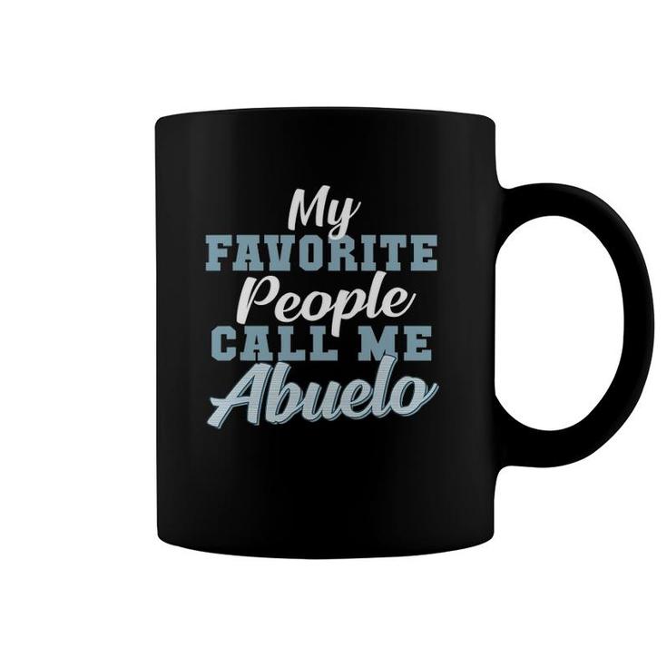 Mens Father's Day Or Birthday Gift For Abuelo Spanish Grandfather Coffee Mug