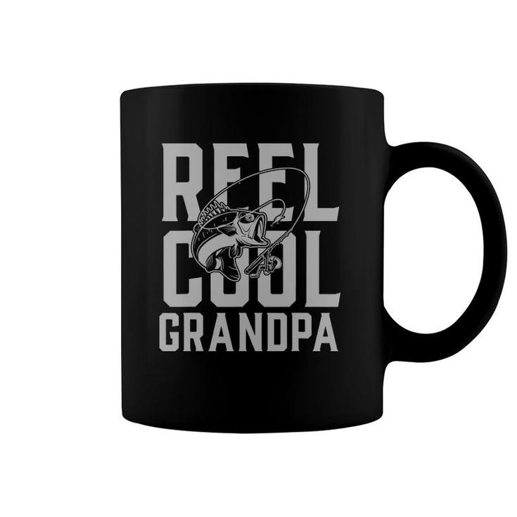 Mens Fishing Grandpa Funny Dad Fathers Day Gift Fisherman Coffee Mug