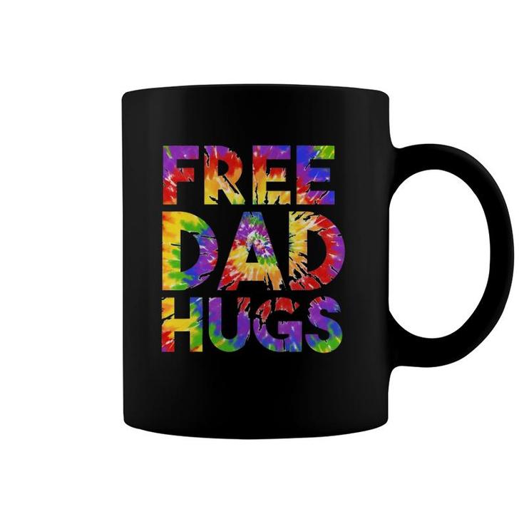 Mens Free Dad Hugs Pride Lgbtq Gay Rights Straight Support Coffee Mug