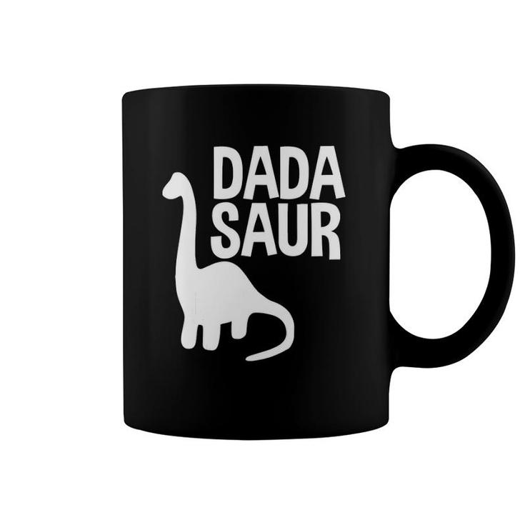 Mens Funny Dadasaur For Dada Perfect Fathers Day Gift Coffee Mug